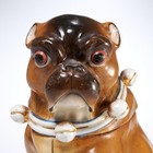 Conta And Boehme Attrib Porcelain Pug Cookie Biscuit Tobacco Jar Iris Apfel 7 