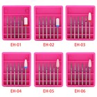 6pcs set Nail Drill Bits Set Eh Nail Art Tools Mixed Set Rotary File Manicure