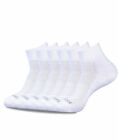 6 Pair Quarter Crew Socks Ankle Low Cut Super Soft Cushioned Cotton All Sizes