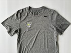 Nike Roger Federer Rf Gray Tennis Racket Logo Athletic T-shirt Rare Grey