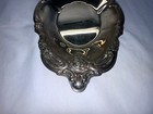 Vintage Community Rose Pattern Candy Dish Silver Plate 9 