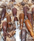Standard Size Cocobolo Socket Chisel Handles Lie Nielsen   Stanley Each