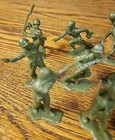 Vintage Marx Soldiers Green Army Wounded Assorted Lot