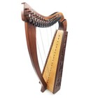 19 Strings Rosewood Harp With Free Strings  Tuning Key   Carrying Bag