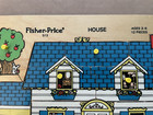 Vintage Fisher-price House  513 Wooden Educational Puzzle