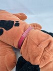 Vintage Tonka Pound Puppies Brown Black Spots Puppy Dog Plush 1985 Collar 17 
