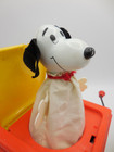 Vintage Mattel Snoopy In The Music Box Jack In The Box Works Great Plastic