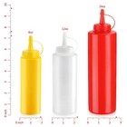 New Star Foodservice Squeeze Bottles  24 Oz  Yellow  Pack Of 6  Bpa Free