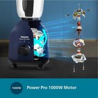     philips Hl7714 01 1000w Mixer Grinder Powerpro Motor    4 Stainless Steel Jars    