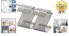 20 Pack Heavy-duty Stainless Steel S Hooks - Perfect For Kitchen   Garage Use