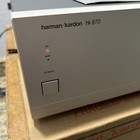       harman Kardon Hk870 Stereo Power Amplifier  100w Per Channel  1 Owner Tested      