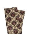 Pair Tapestry Rug Print Curtains Panels Drapes Long 82 Red Tan Brown Luxury Home