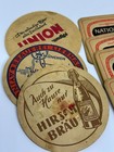 Vintage Lot Of Beer Coasters Assorted Breweries Bar   Brewery Collectibles Retro