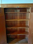 Antique Solid Wood Armoire With 4 Shelves
