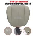 Driver Bottom Leather Seat Cover For 2010 2011 2012  Subaru Outback Legacy Tan
