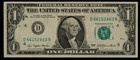 1977 Federal Reserve Note With Bold Offset Printing Error Free Shipping Frn