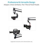 Proaim 18ft Camera Crane Jib  Stand  Jr  Pan-tilt   Gimbal Compatible