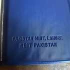 1948   1964 Coins Of Pakistan 7 Coin Set West Pakistan Lahore Mint Blue Folder