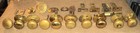 Antique Vintage Lot Of Brass Door Knobs