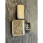 Storm Queen Windproof Pocket Lighter Pebbled Cream Park Sherman Usa