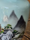 Japanese Cloisonne Vase W  Musen Shippo Wireless Features Showa Era Japan Signed