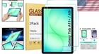 Complete Protection 2 Pack Tempered Glass Screen Protectors For Galaxy Tablets
