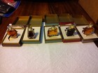 Vintage Ciro Miniature Commercial Perfume Bottles Set In Boxes