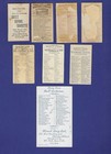 Tobacco Cigarette Card Type Lot  1880s-1890s  duke  Mayo  Kimball More  