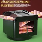 Automatic Card Shuffler And Dealer  2 In 1 360   Rotating Card Shuffling dealing