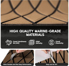 Boat Flooring Eva Foam Boat Decking Marine Mat Non-slip Self-adhesive Flooring S