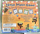 Nos Sealed 2015 Scholastic Ninja Math Game Addition   Subtraction Ages 3   Bingo