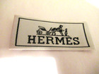 Hermes 1  Designer Tag Label Replacement Sewing Accessories 2   Lot 1