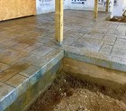 Three Rivers Ashler Concrete Stamp Single By Walttools  rigid blue 