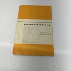 Dietzen Decimal Trig Type Log Log 1786 Slide Rule Instruction Manual 1960