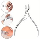 Professional Toe Nail Clippers Black File Ingrown Toenail Tools For Thick Nails