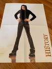 Vintage Michael Jackson Poster Dual-sided  Folded