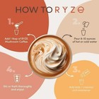 New 4-pack Organic Ryze Mushroom Coffee  30 Servings bag  Instant  Free Shipping