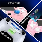 Wireless Controller Bluetooth Gamepad Compatible To Playstation4 Ps4 Multi-color