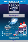 Clear Care Plus Cleaning Solution With Lens Case  Twin Pack  Multi  12 Oz  Pack