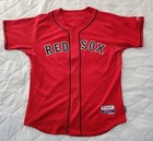 Jd Drew Game Used Worn Issue 2008 Boston Red Sox Red Alternate Jersey Mlb Loa