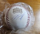 Chicago Cubs Kris Bryant Signed Official 2016 World Series Baseball Beckett Coa