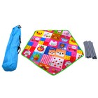 Safety Playpen Portable Foldable Mesh Playard For Kids Pets Fence Indoor Outdoor