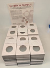 600 Premium H s 2x2 In Cardboard Coin Flip Mylar Small D 27 5mm Size