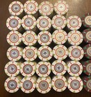 The Mint Poker Chip Set  cash Game Set  Qty 970 