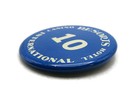 Vintage Resorts International Casino Hotel Pinback Button Atlantic City Nj Blue