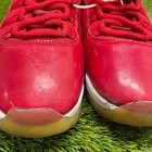Nike Air Jordan 11 Retro Mens Size 10 5 Red Athletic Basketball Shoes Sneakers