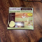 Crib Wrap By Trend Lab 2 Side Rail Covers For Wide Rail Crib Fits 8 -18  Around