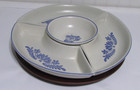 Pfaltzgraff Yorktowne  Lazy Susan Turntable 5 Pieces
