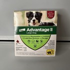 4 X 4 Month Advantage Ii For Large Dog 21-55 Lbs - 4 Pack -  Free Shipping