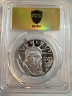 2007-w Proof Platinum  100 American Eagle 1 Oz Statue Of Liberty Pcgs Pr 70 Dcam